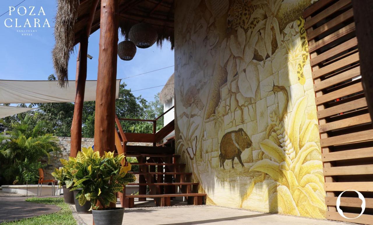 Hotel Poza Clara Sanctuary Bacalar Exterior foto